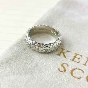 Kendra Scott - Harper Silver Band Ring Size 7 Size 7